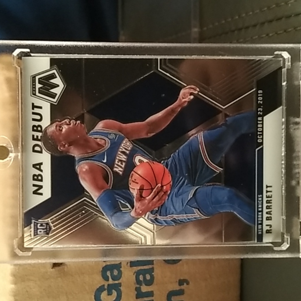 2019 mosaic nba debut rj barret rookie